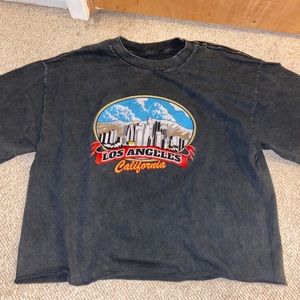 Cropped PacSun LA Shirt